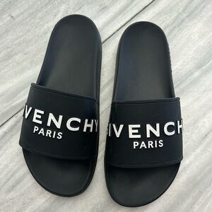 authentic givenchy paris slides - some wear and tear see images